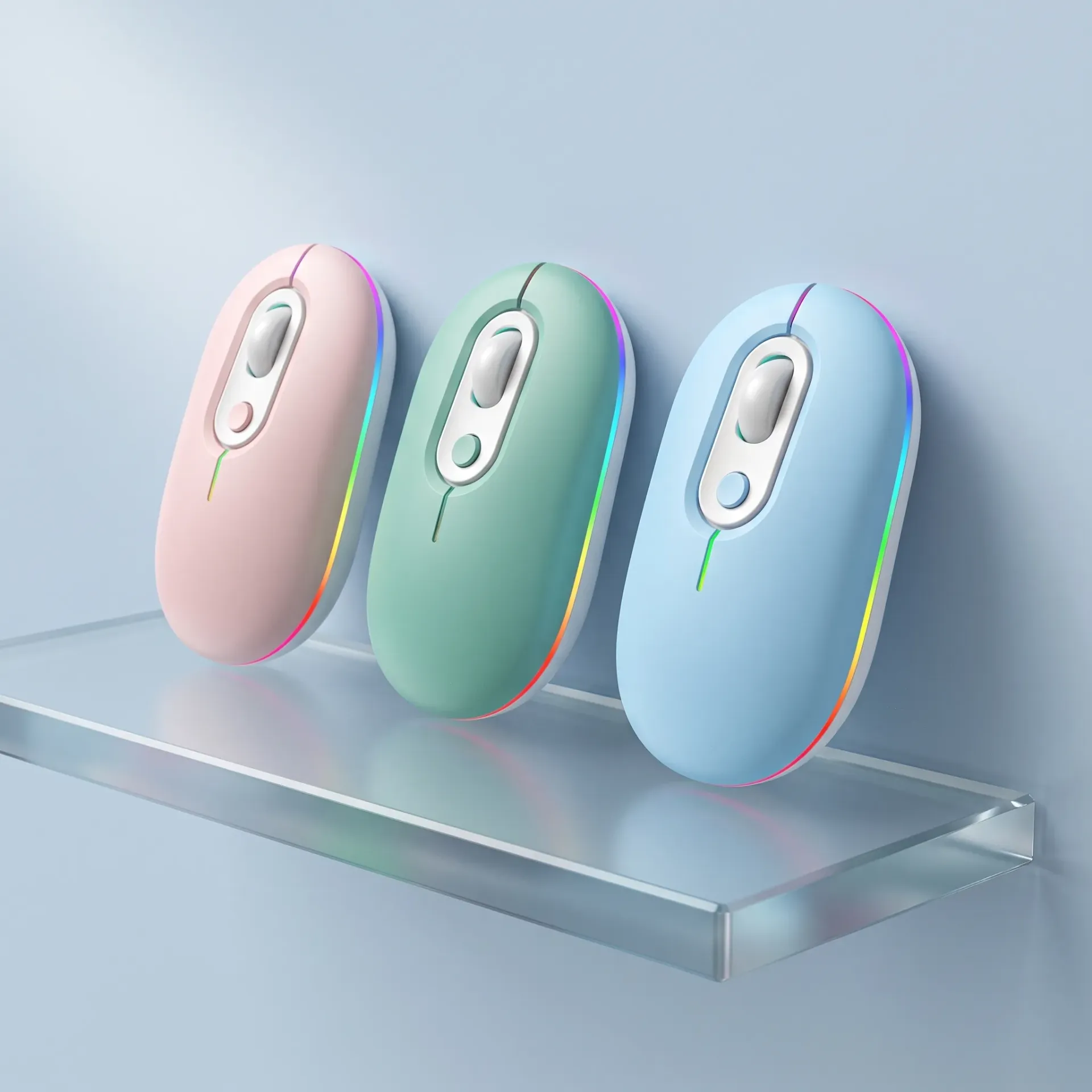 MOUSE INALAMBRICO Y BLUETOTTH RECARGABLE