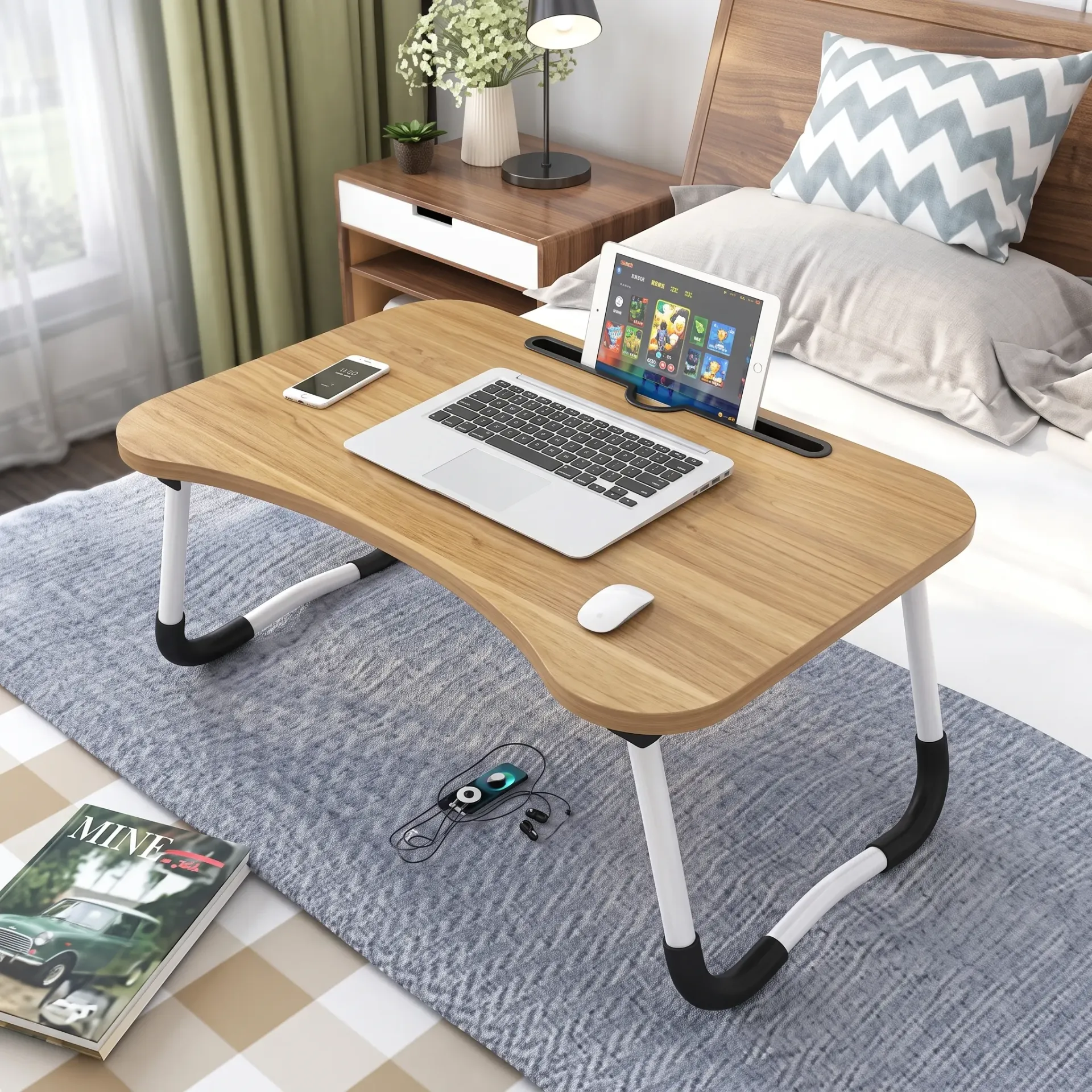 MESA PLEGABLE MULTIUSO COLORES