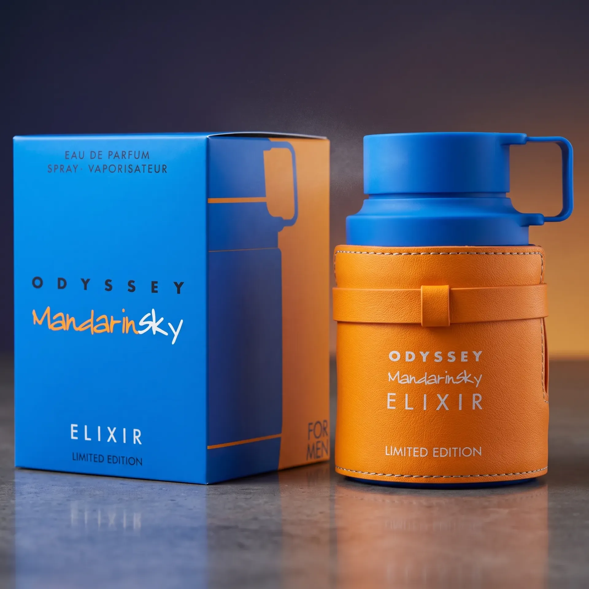 PERFUME ARABE 30ML ODYSSEY MANDARIN SKY ELIXIR HOMBRE
