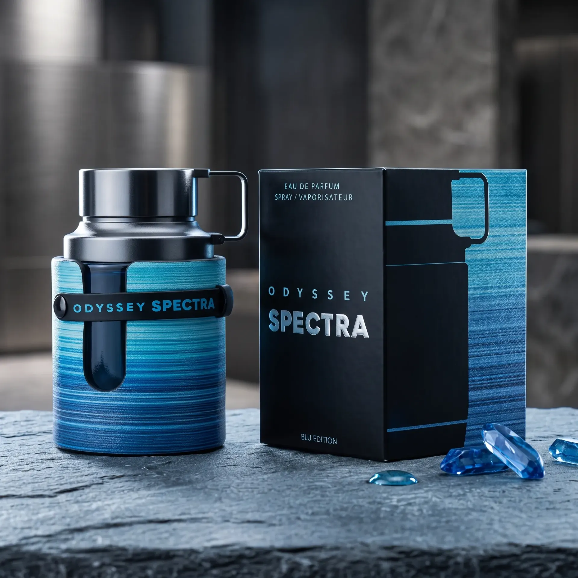 PERFUME ARABE 30ML ODYSSEY SPECTRA BLUE HOMBRE