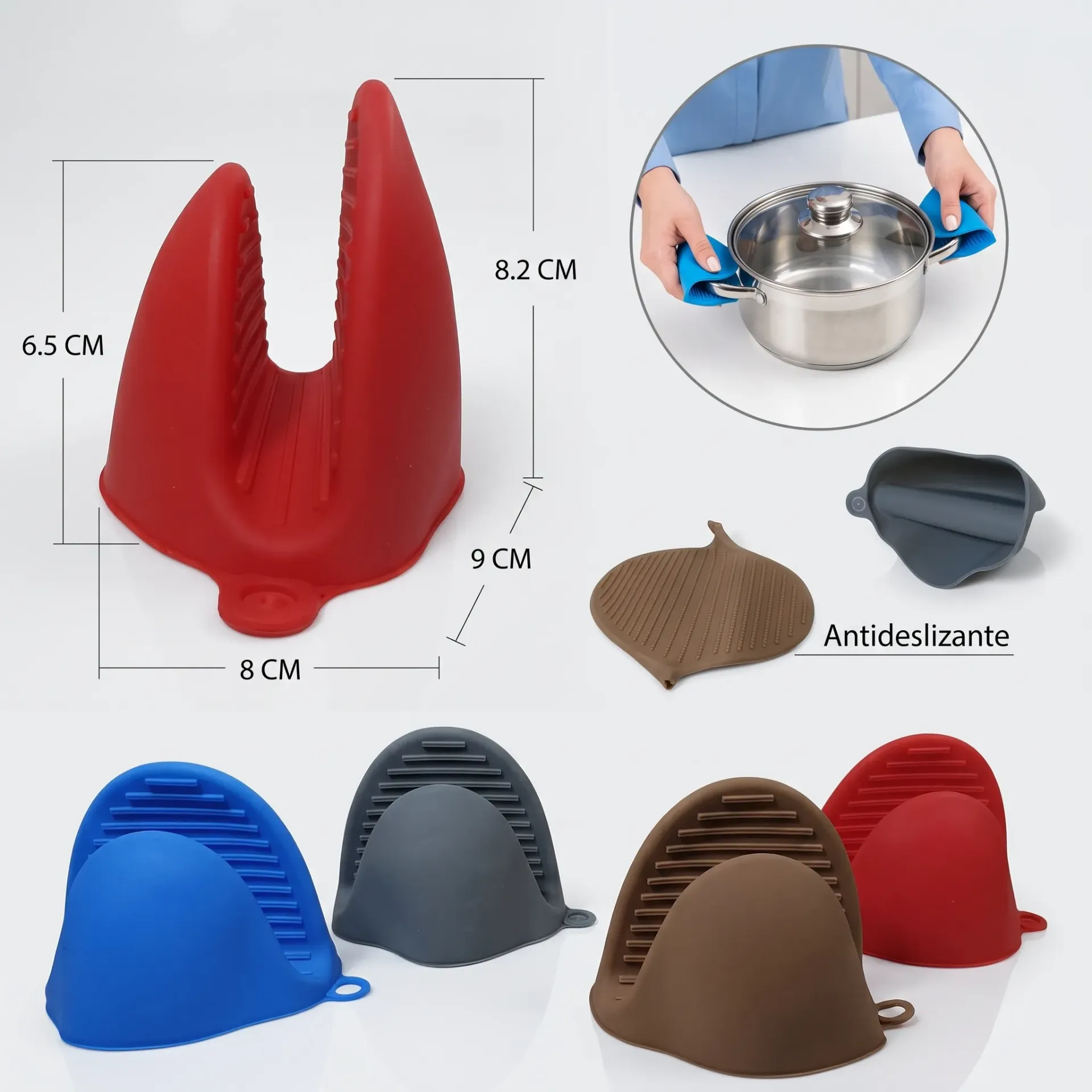 GUANTES DE SILICONA MANOPLA