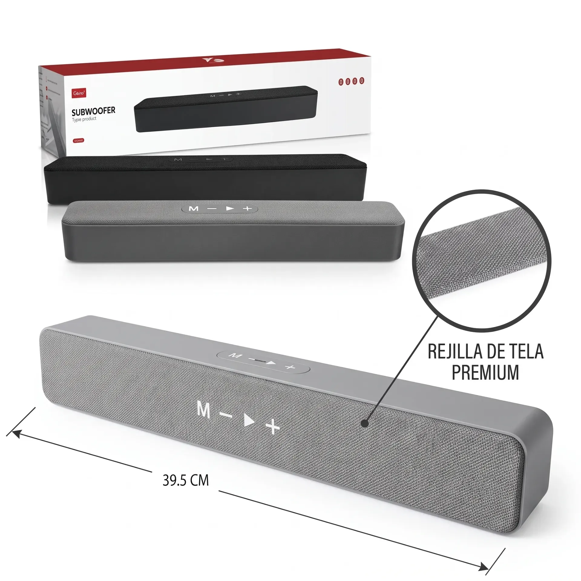 BARRA DE SONIDO SUBWOOFER