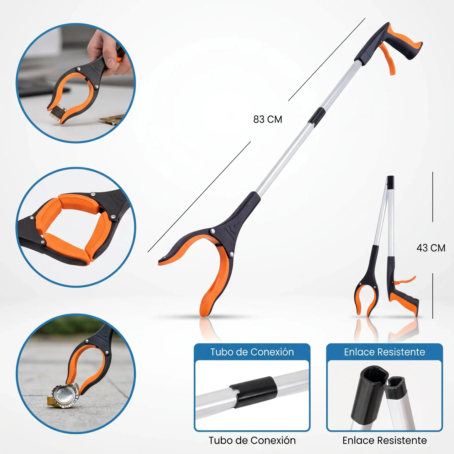 PINZA PLEGABLE RECOGEDORA