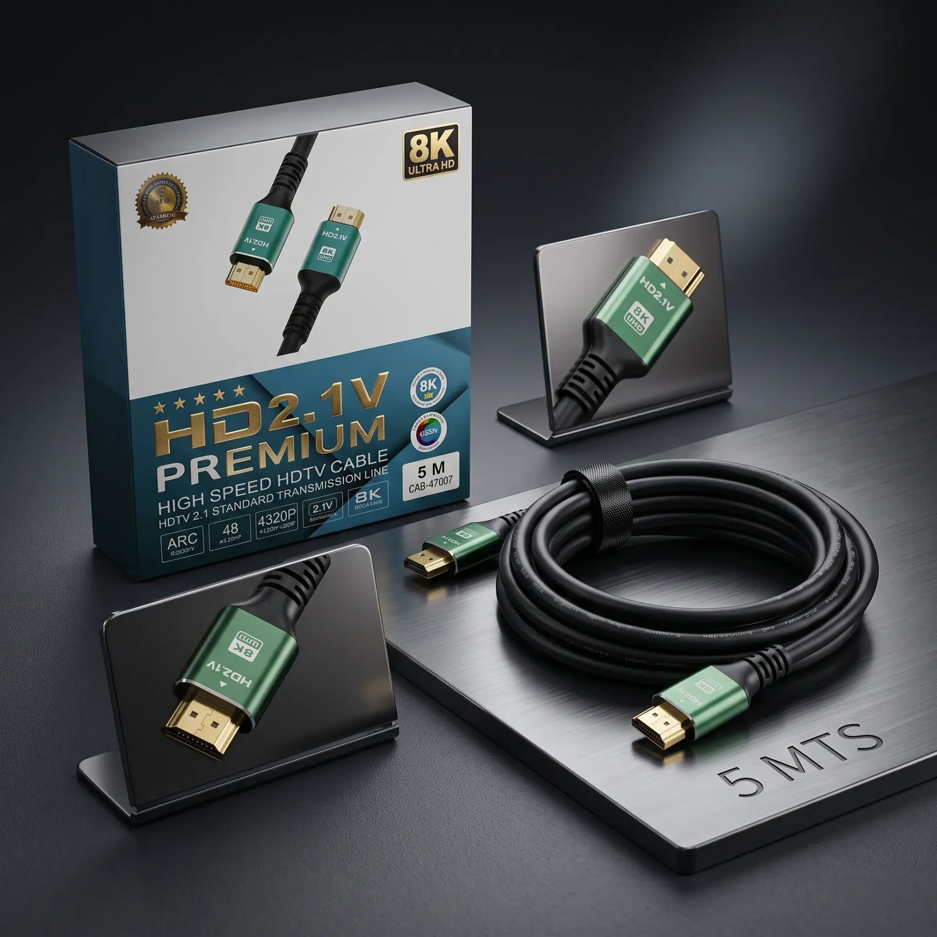 CABLE HDMI PREMIUM 8K  5 METROS