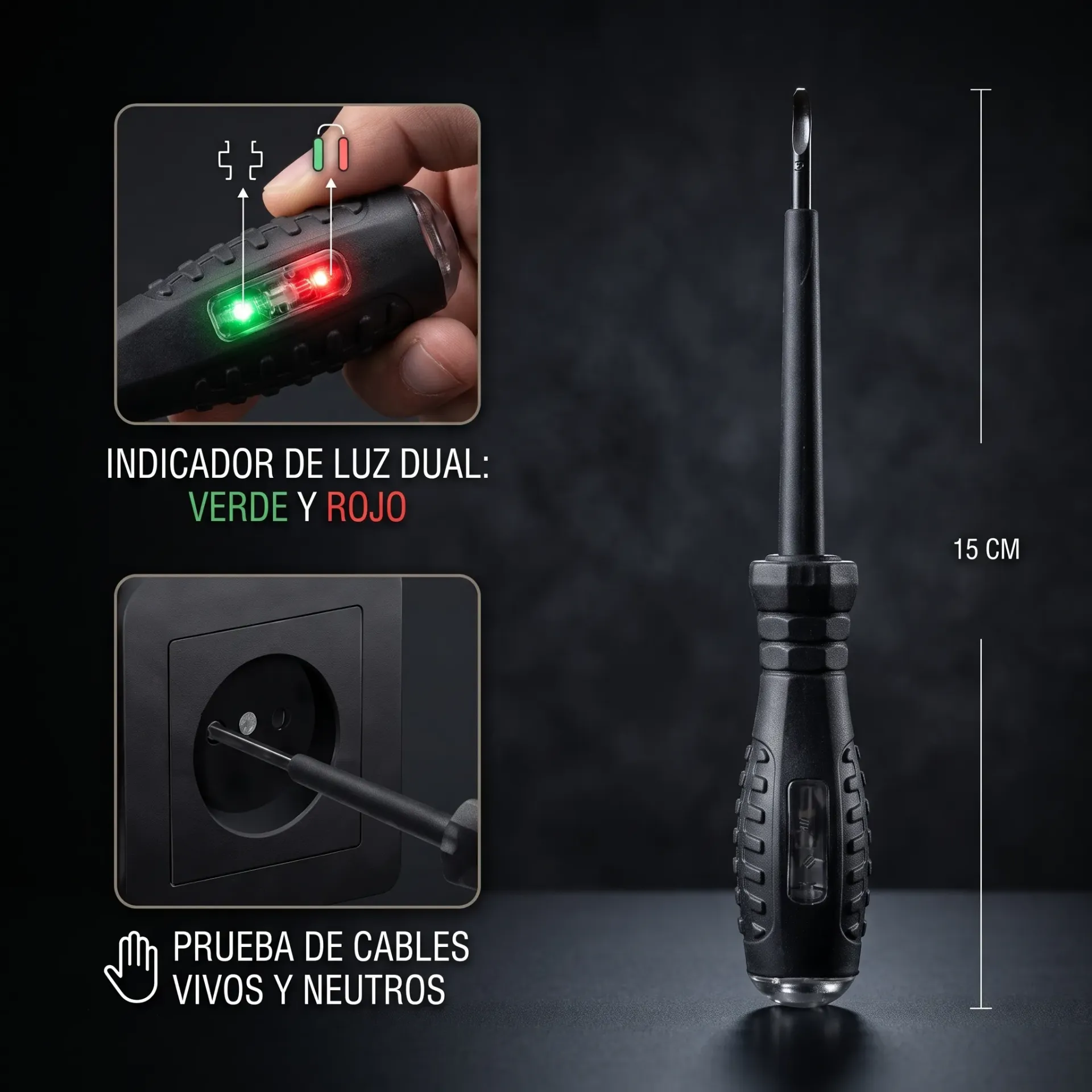 DESTORNILLADOR BUSCAPOLO NCV