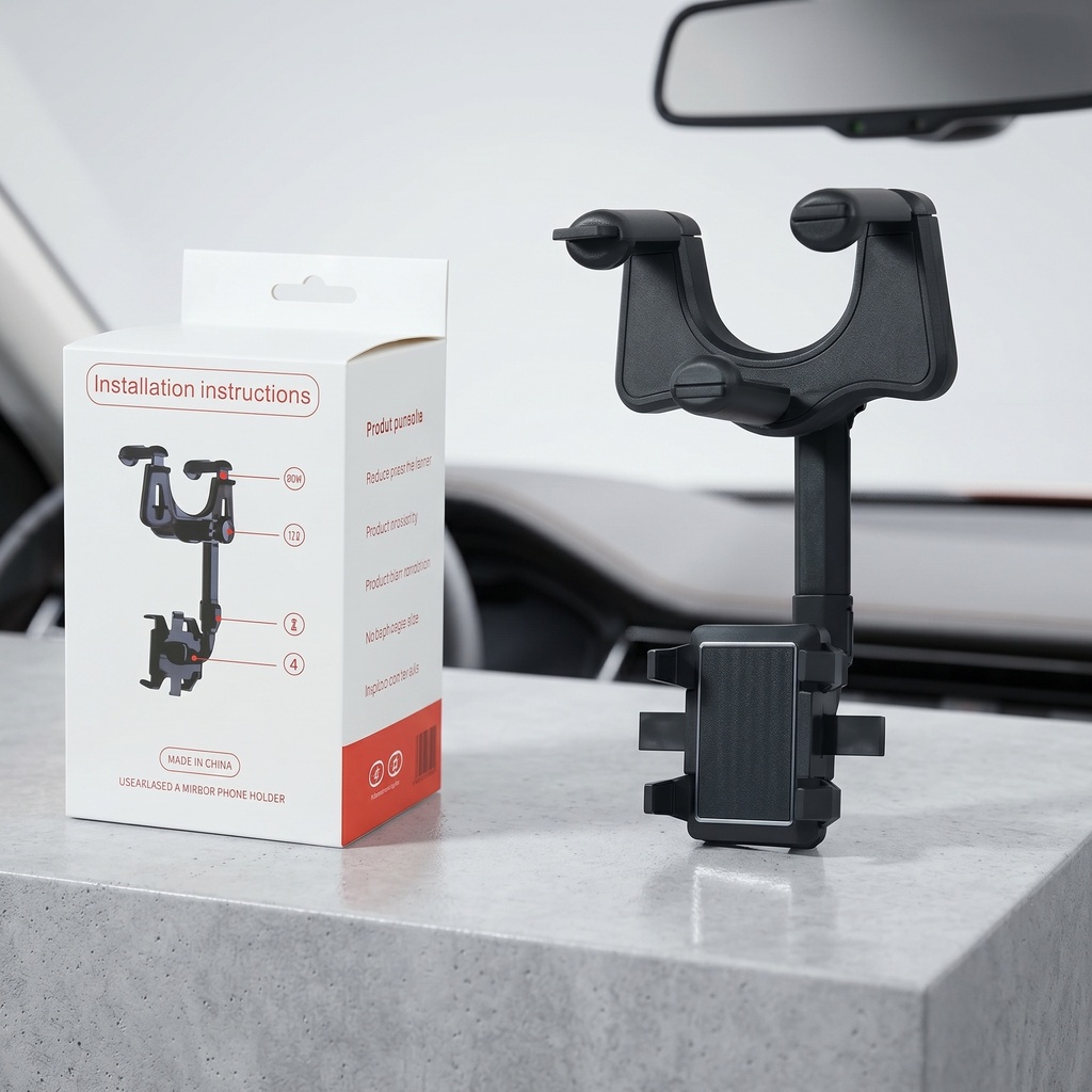 [ZJD7117] SOPORTE CELULAR ESPEJO RETROVISOR