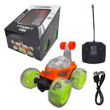 AUTO LOCO CON CONTROL REMOTO 360° CON LANZA HUMO