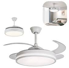 VENTILADOR DE TECHO RETRACTIL CON LUZ